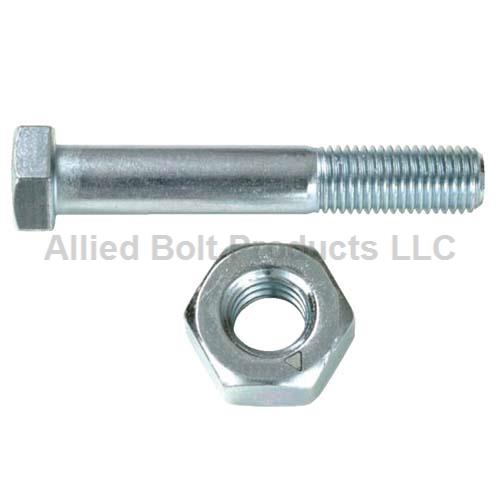 5/16" X 2" HEX TAP BOLT W/ NUT